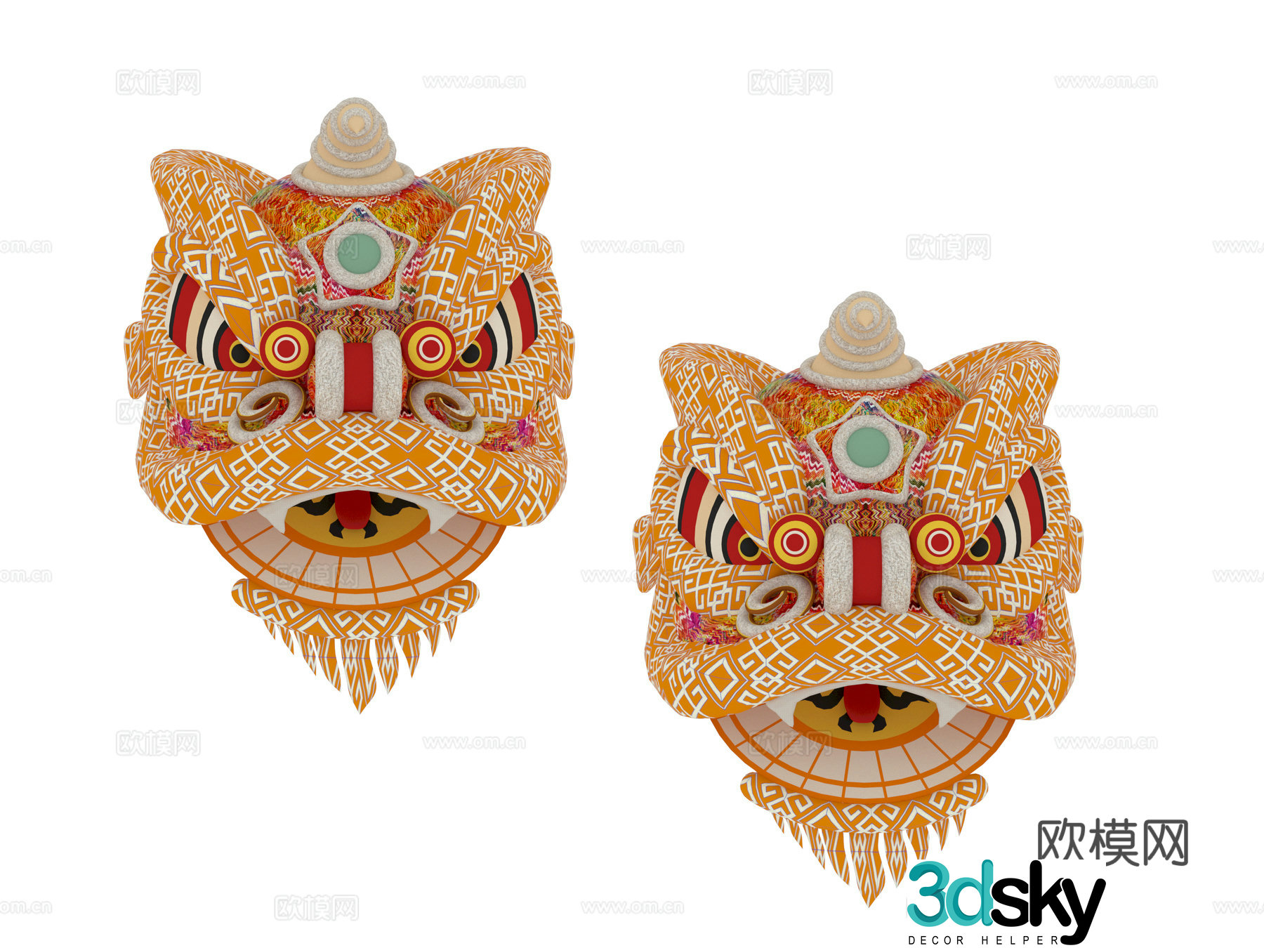 Fastening Mask 3d Model