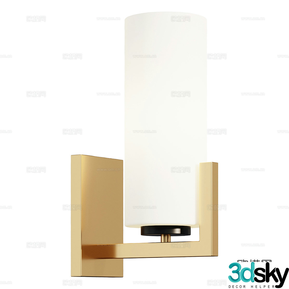 Wall lamp 3d model