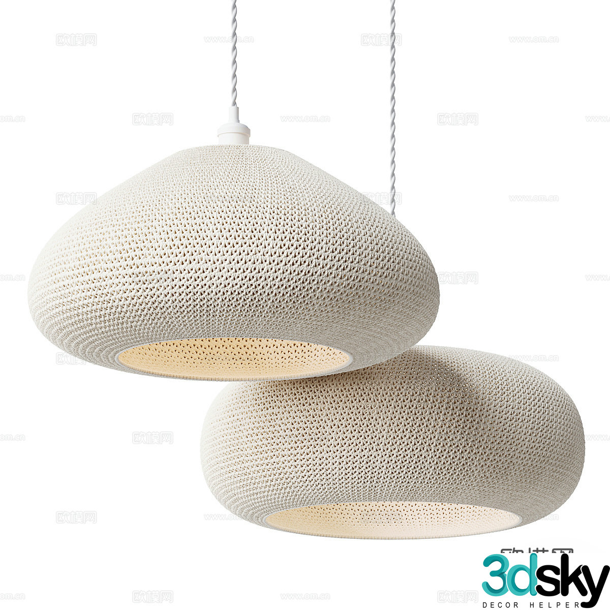 Wasabi Decorative Chandelier 3D Model