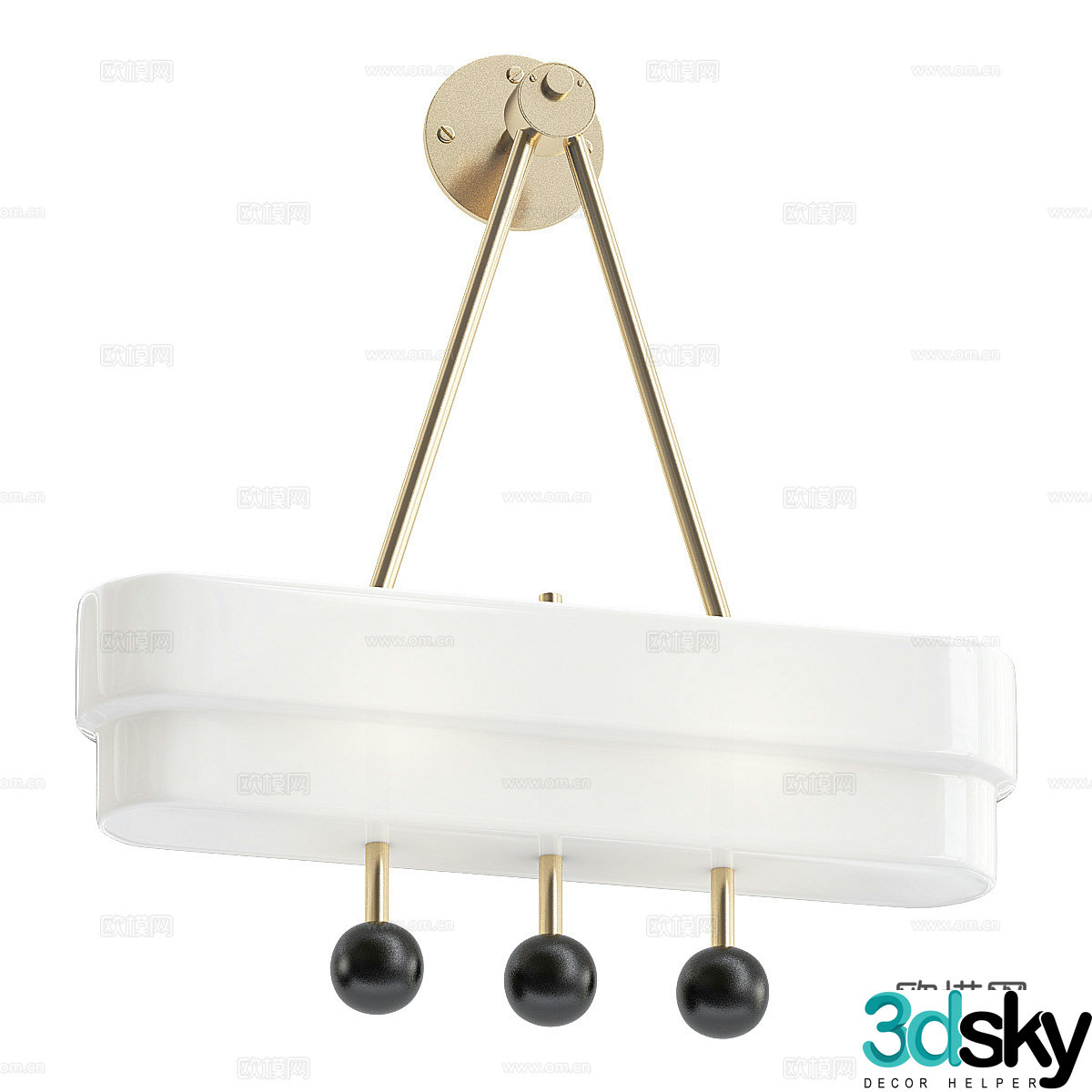 Wall lamp 3d model