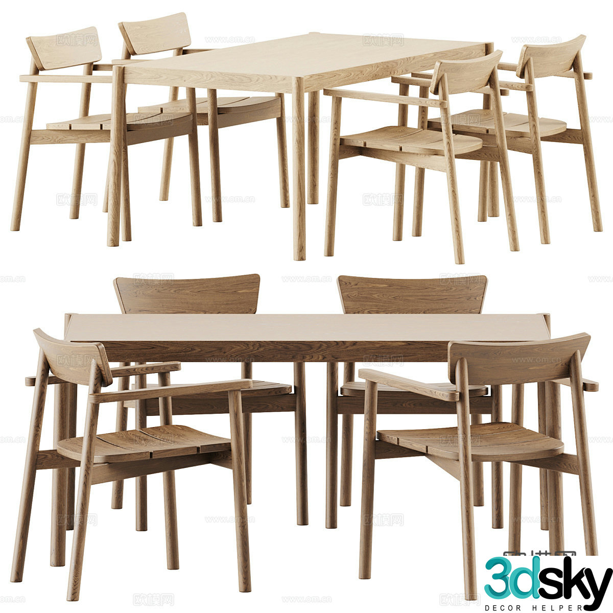 Desk 3d model