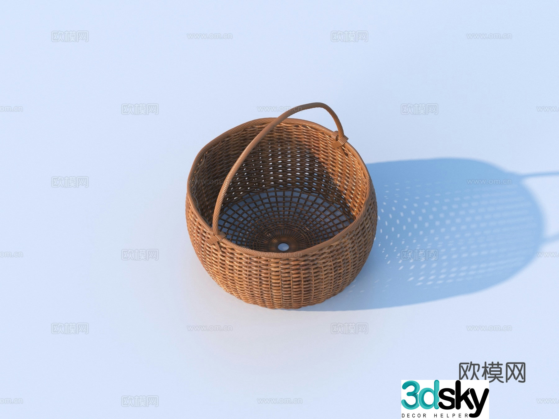 Vegetable basket Vegetable basket Storage basket Vinegar basket 3D model