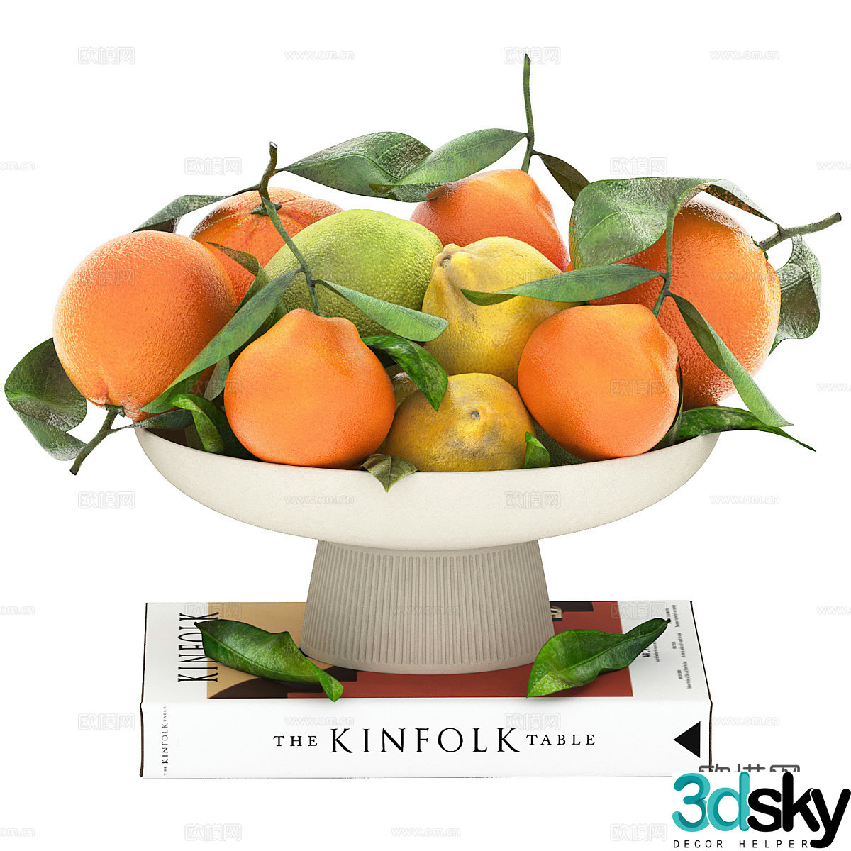 Fruit fruit plate 3D model