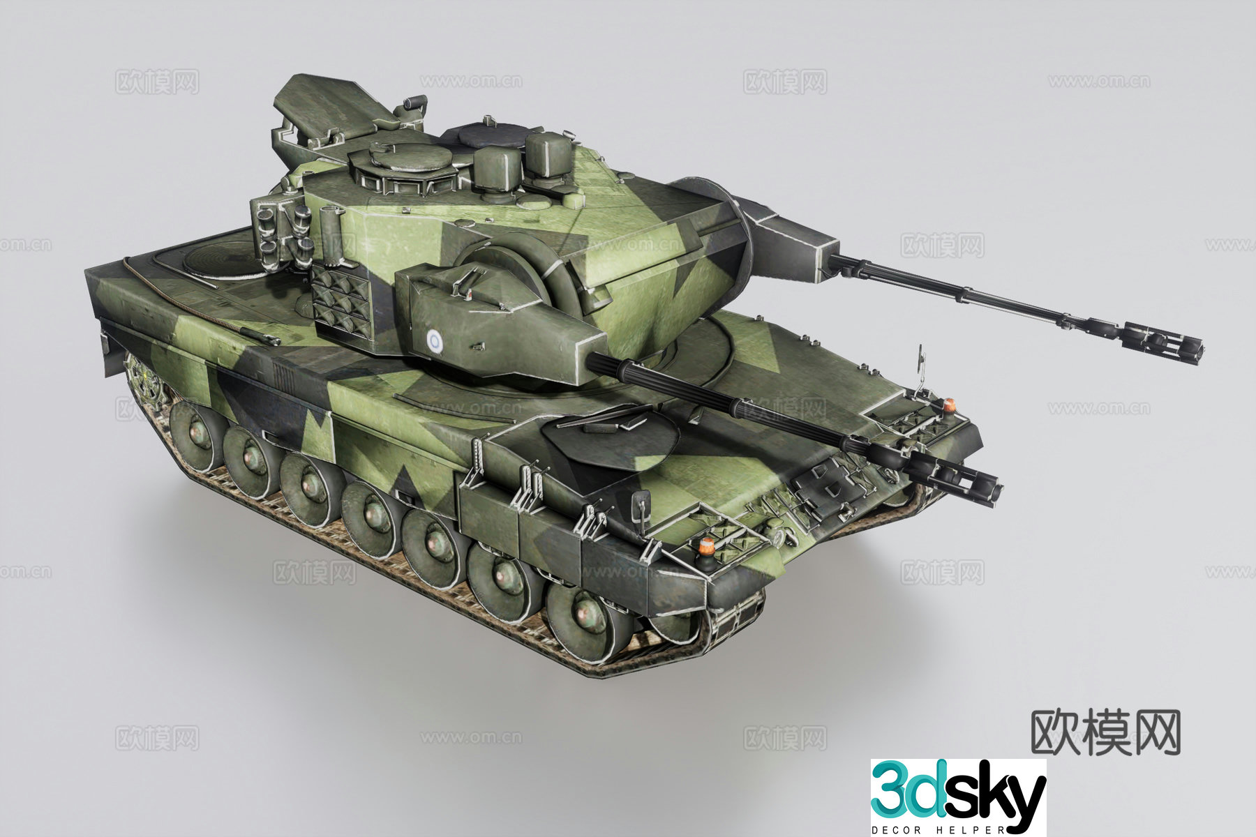 Jaguar No. 2 3D Model