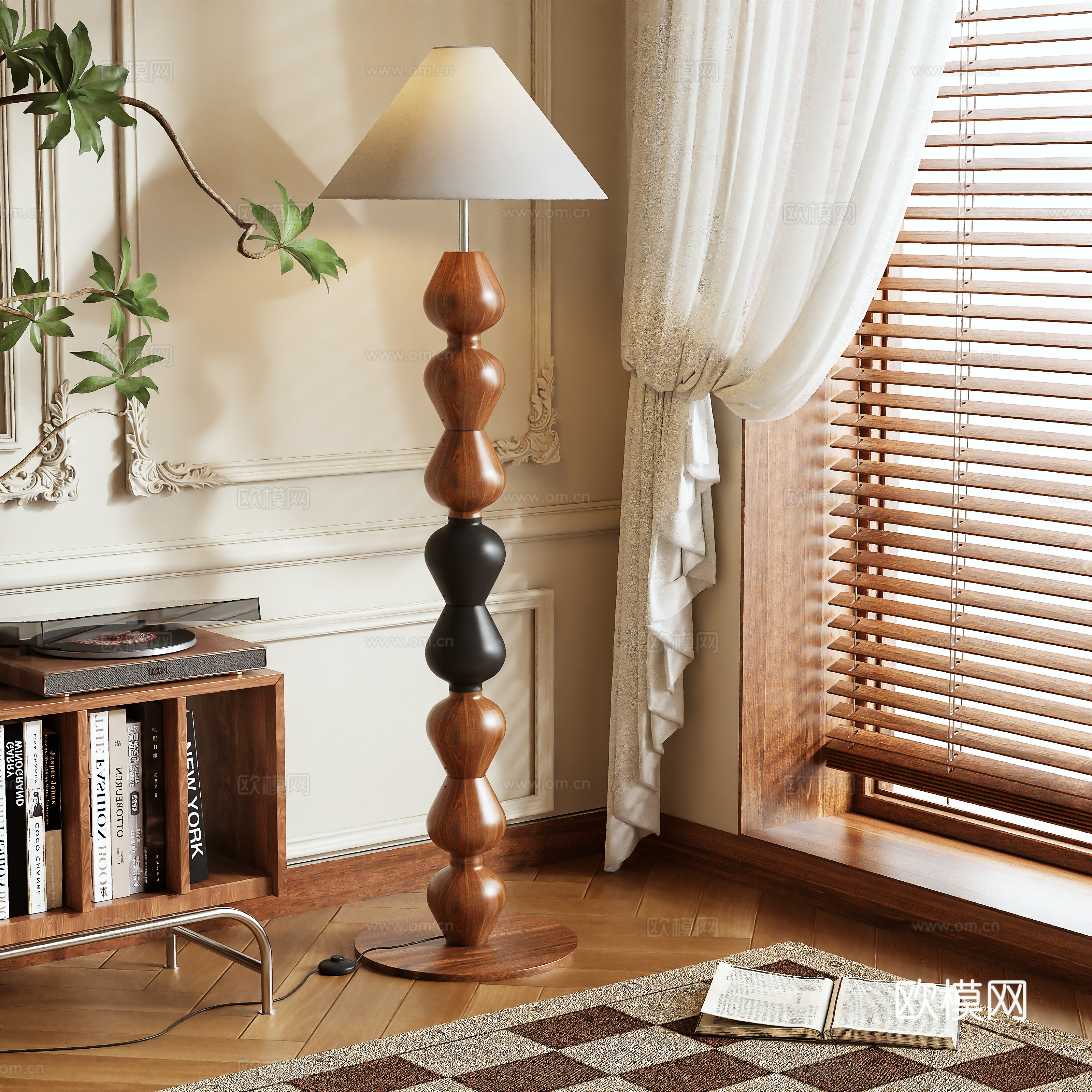 Floor lamp 3d model