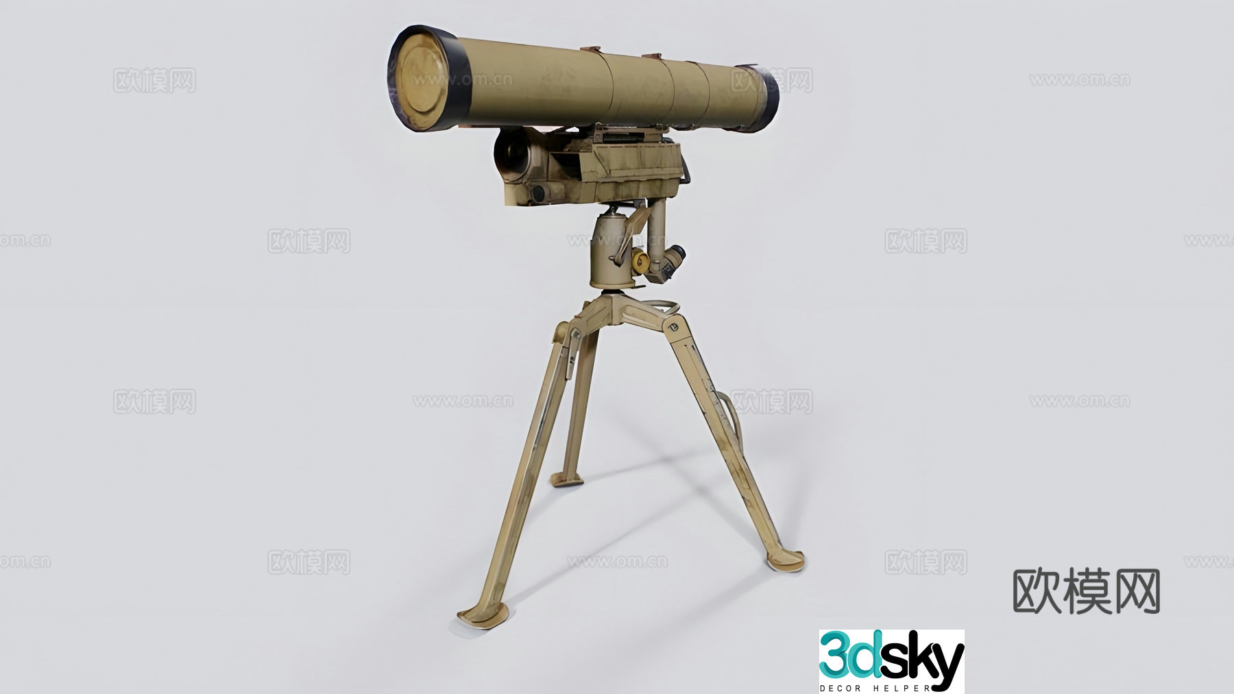 Missile launcher 3D model