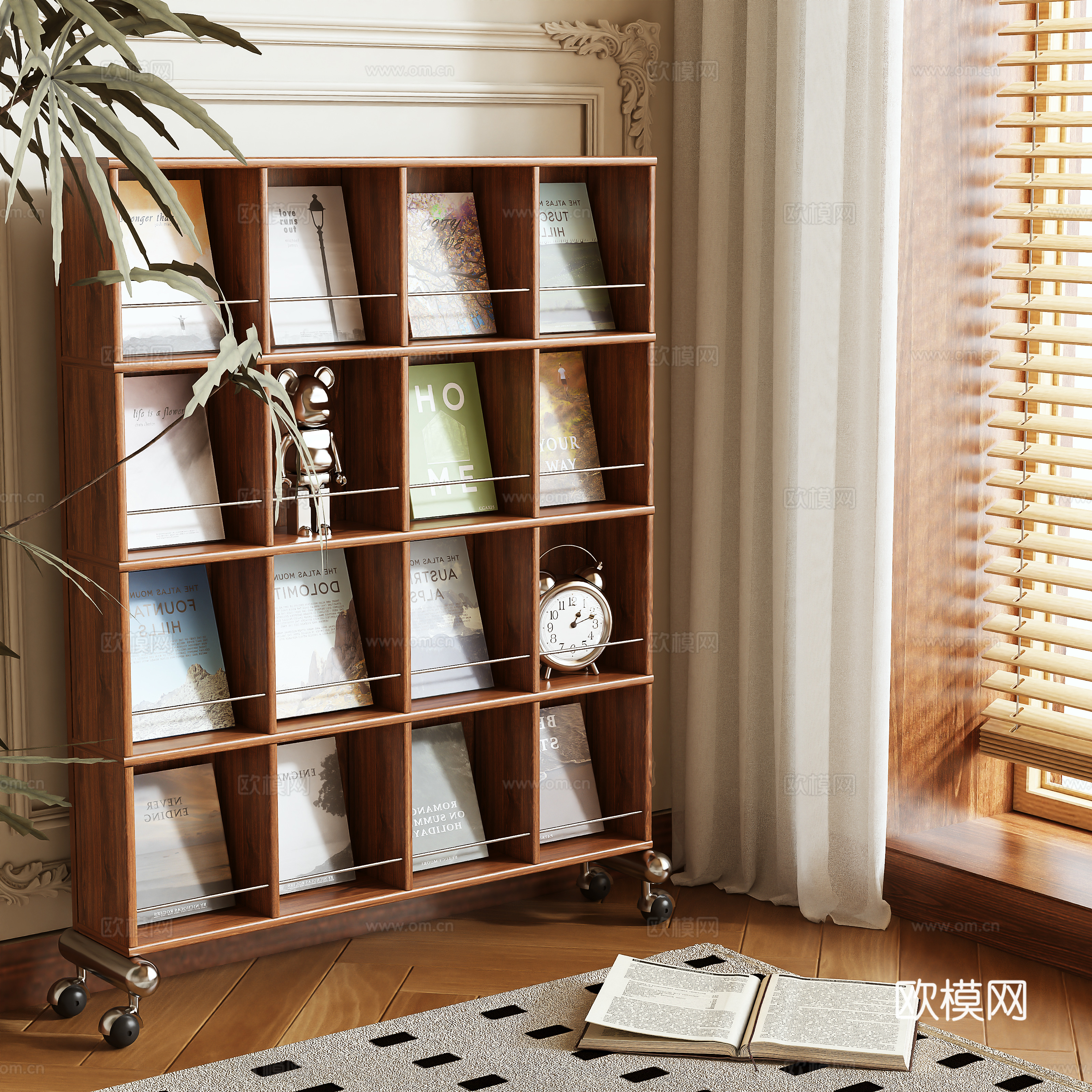 3D model of shelf