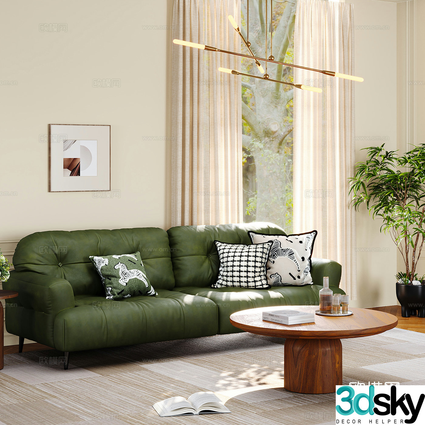 Living room 3d model