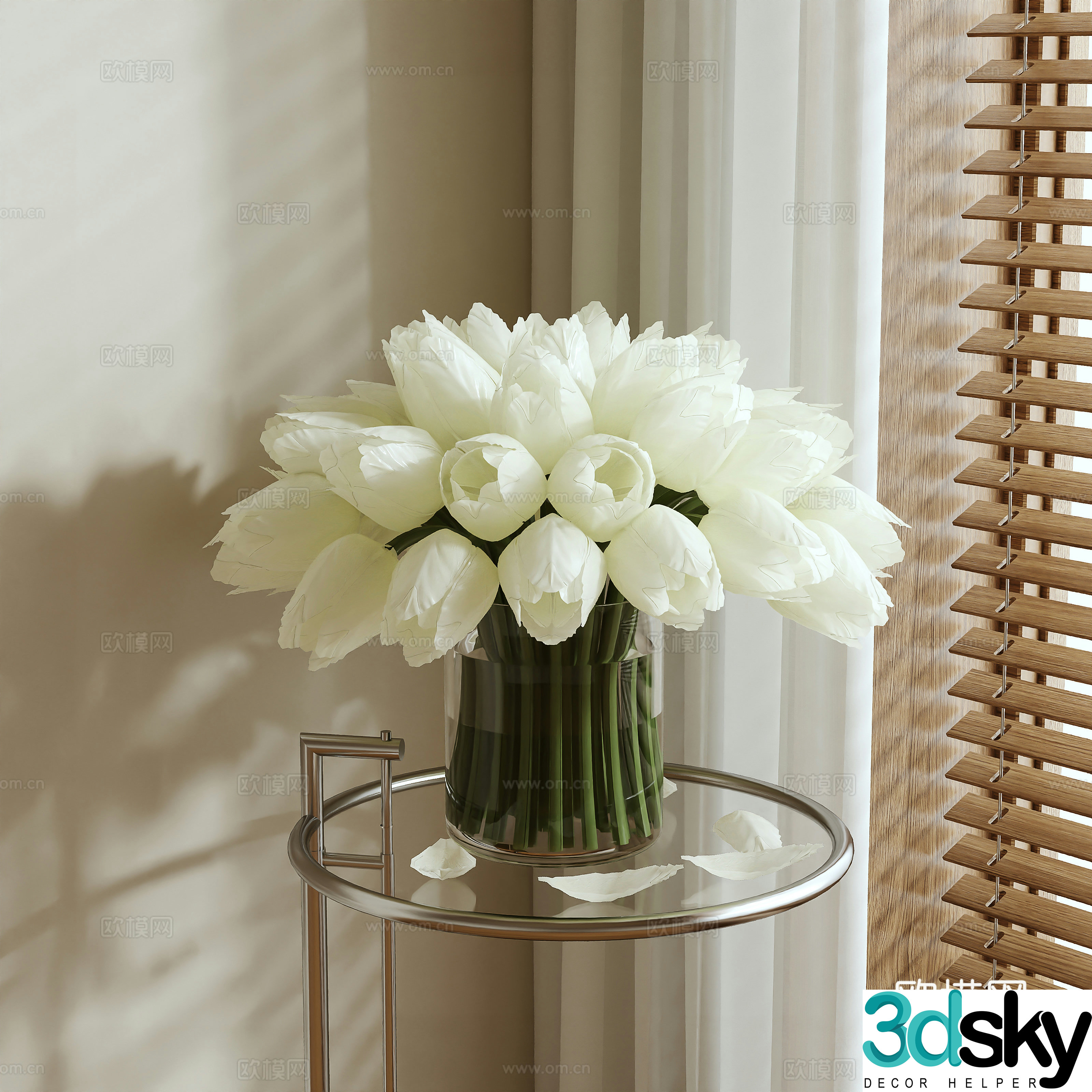 Flower arrangement 3d model