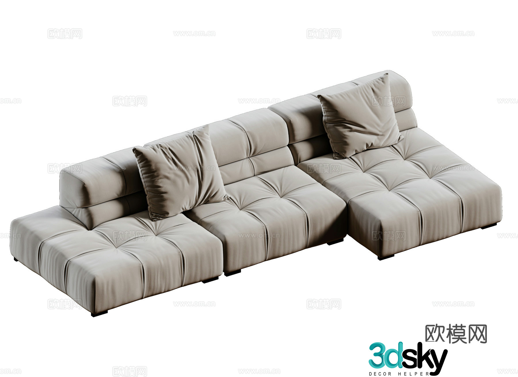 Modern sofa 3d model