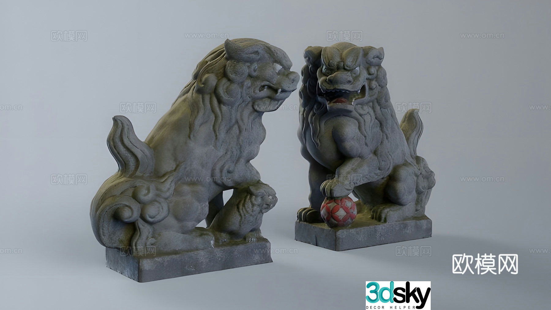 Statue 3d model