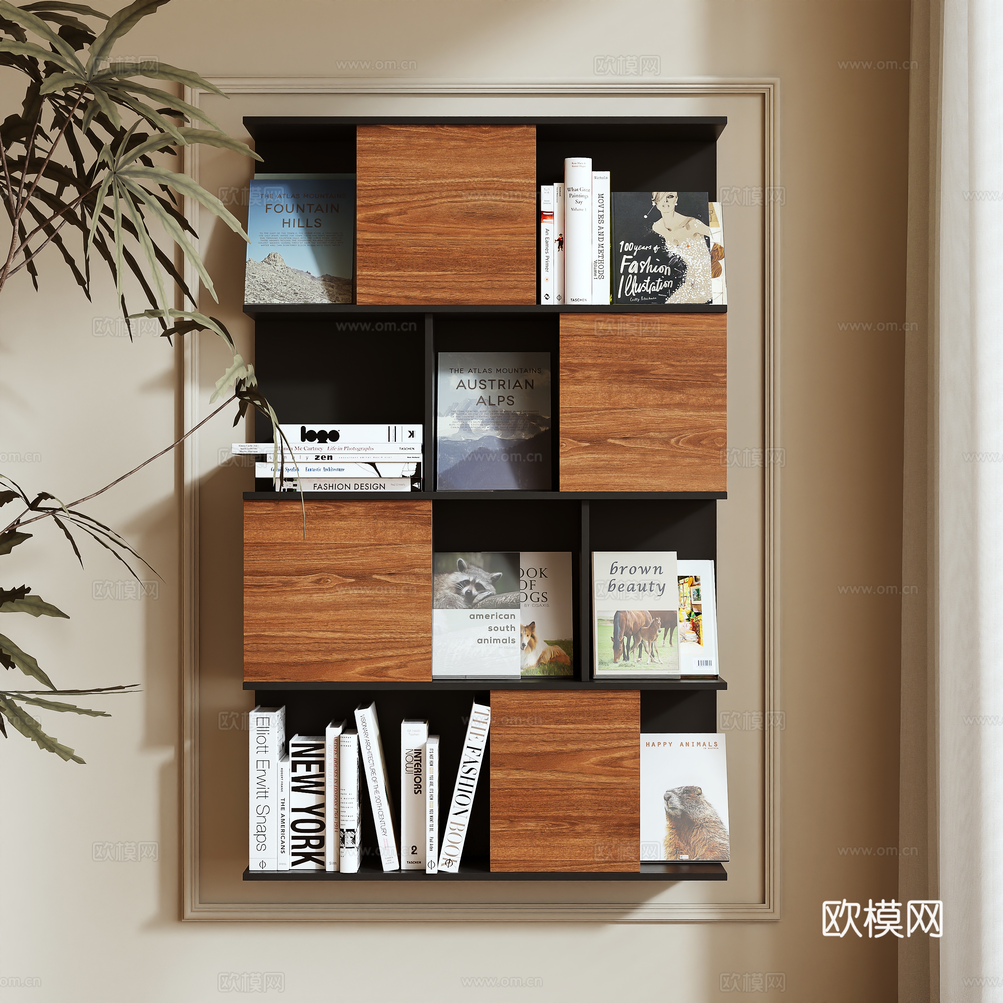 3D model of shelf