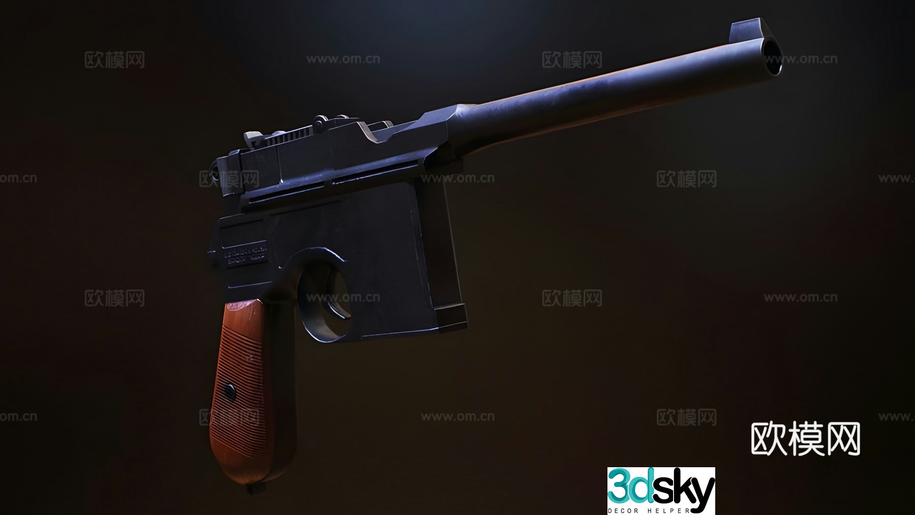 Pistol 3d model