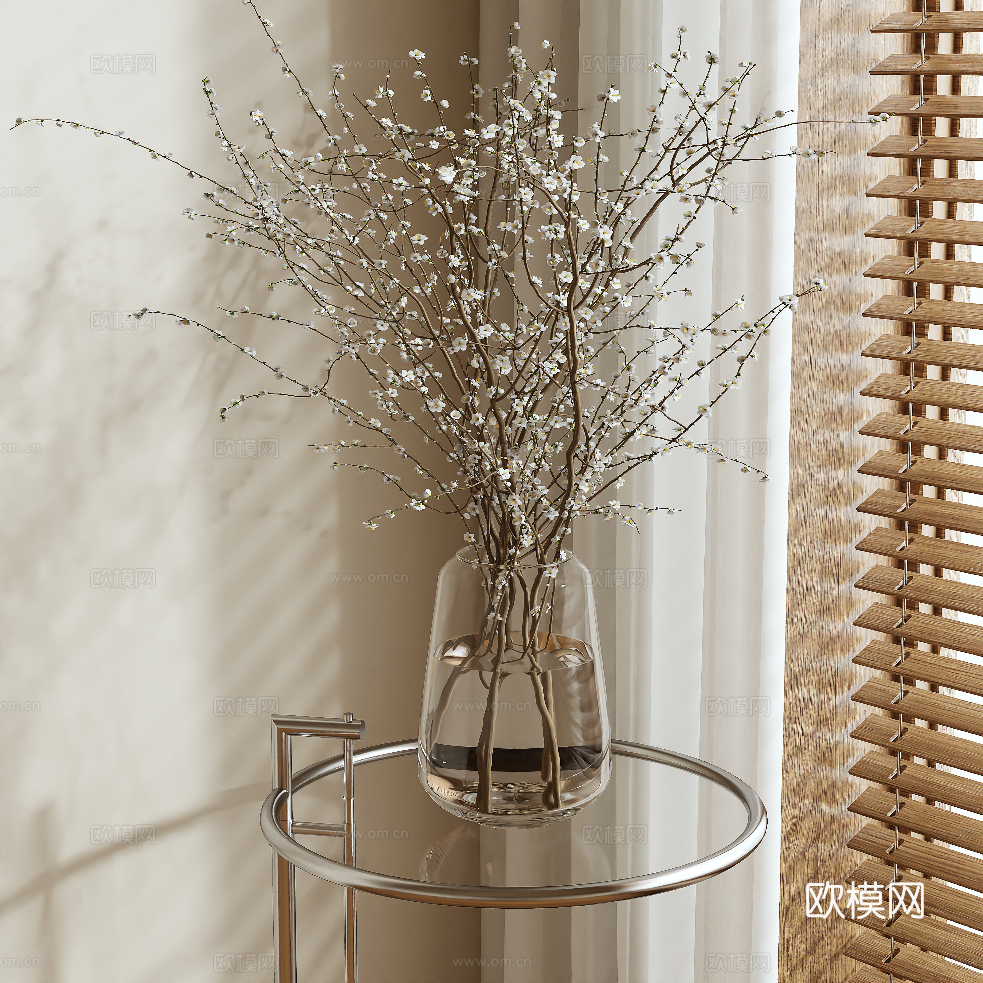 Flower arrangement 3d model
