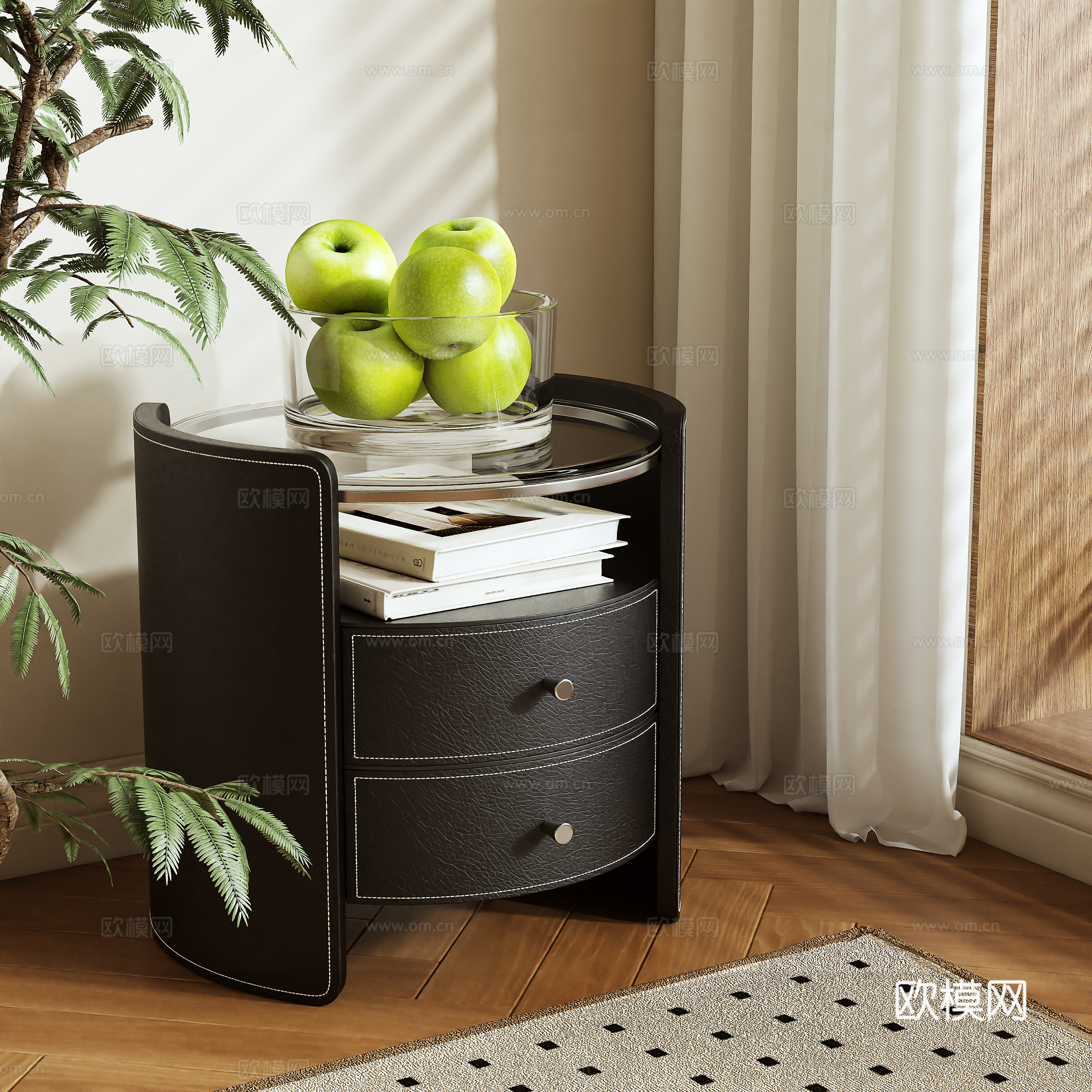 bedside table 3d model