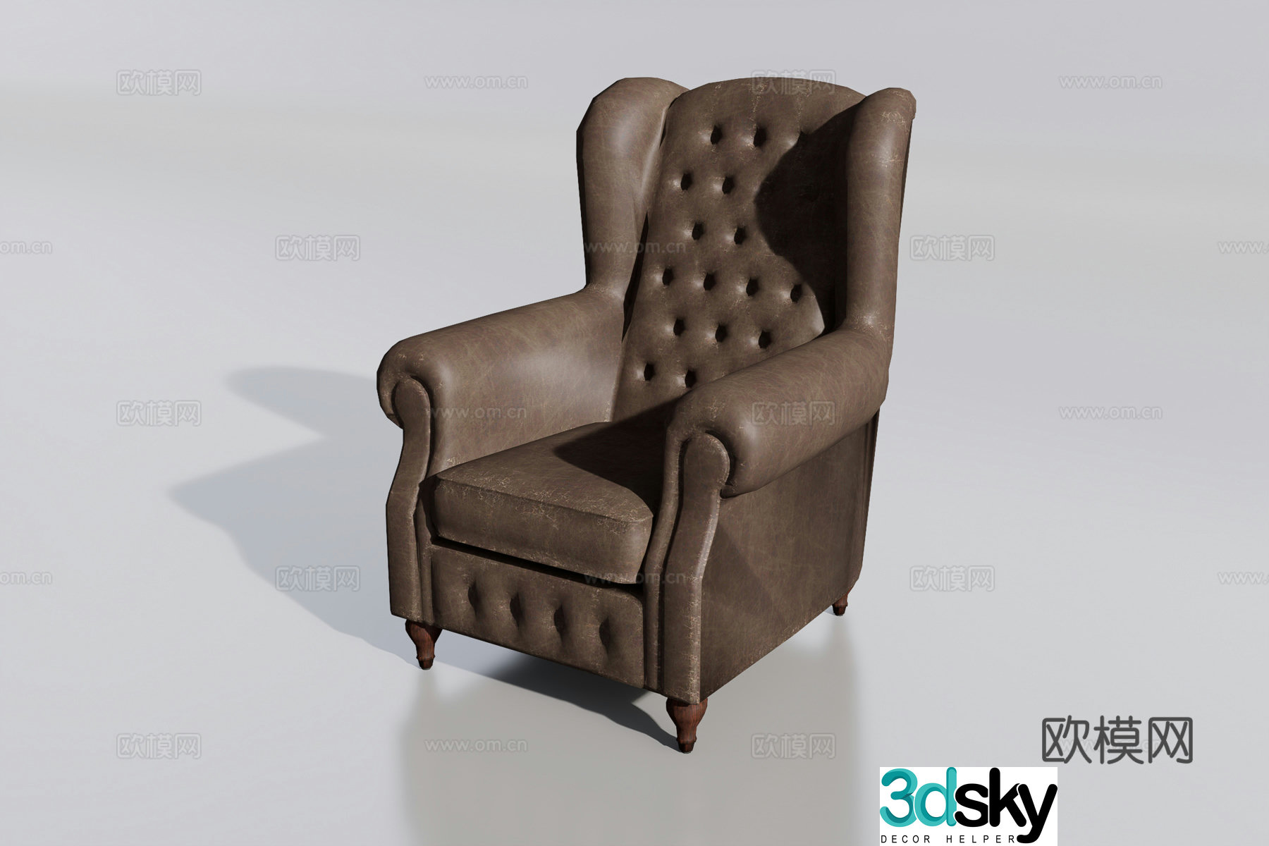 armchair 3d model