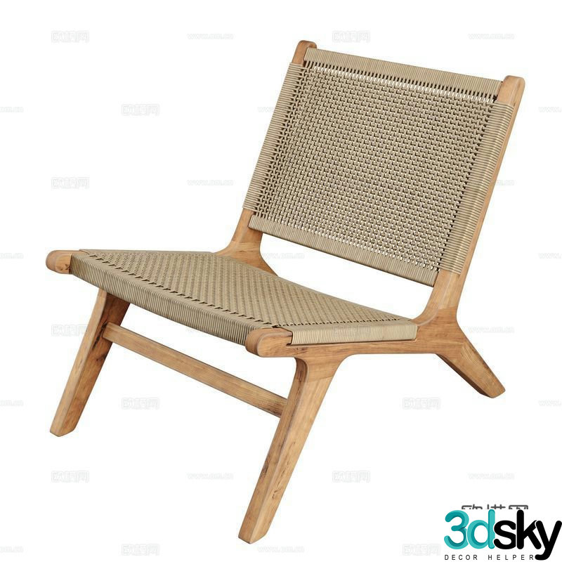 Garden armchair 3D model