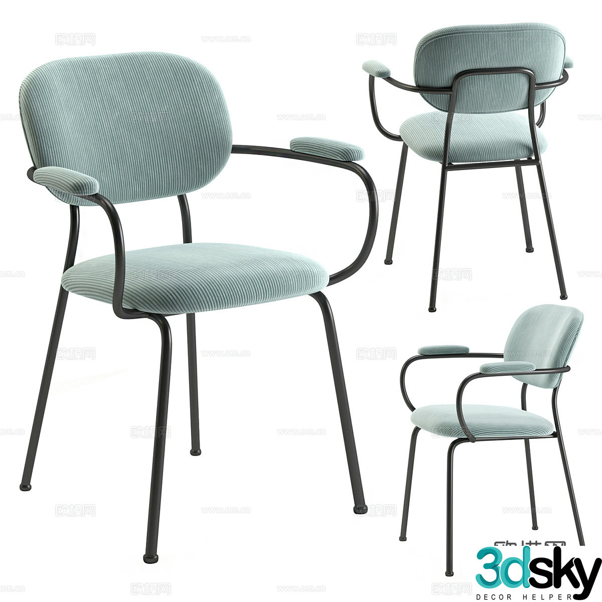 Dining chair 3d model