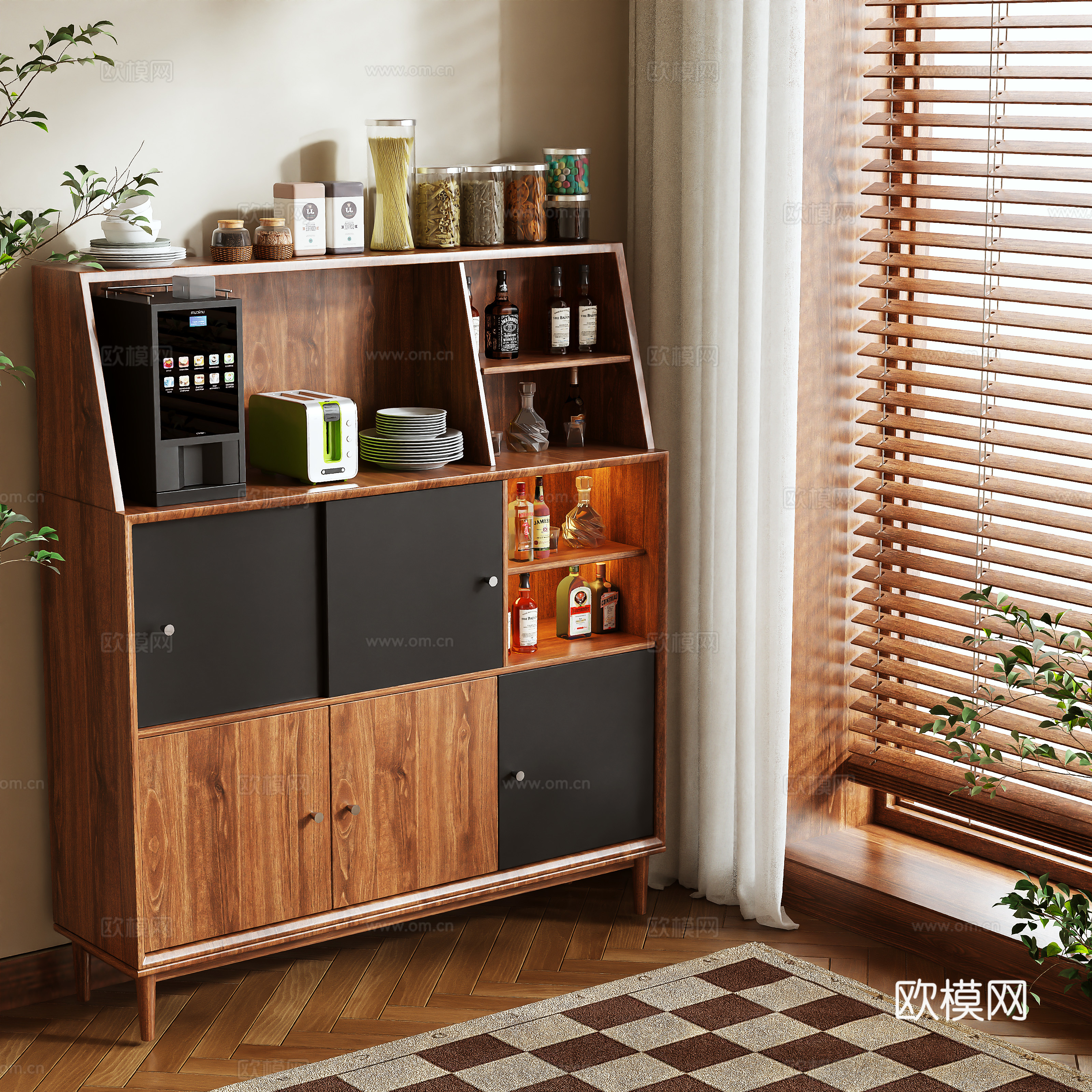 Sideboard 3D Model