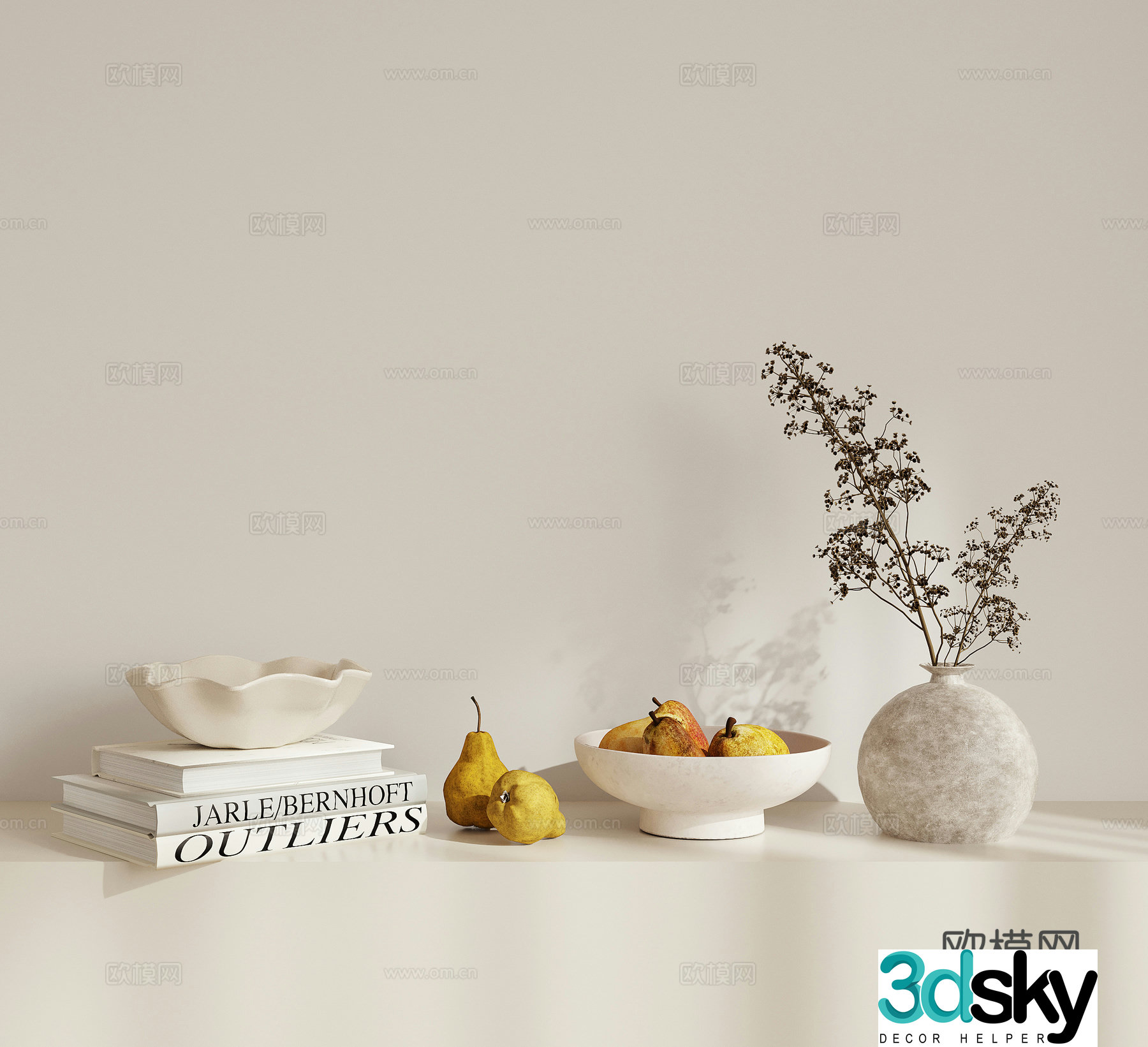 Combination ornament 3D model