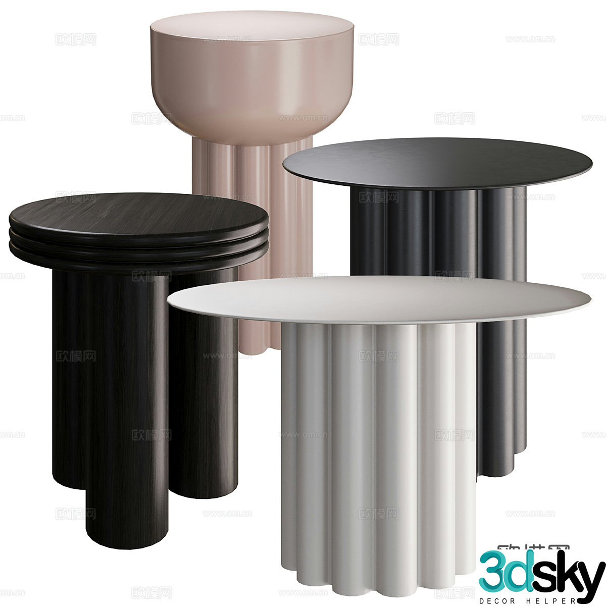 Dressing table 3d model
