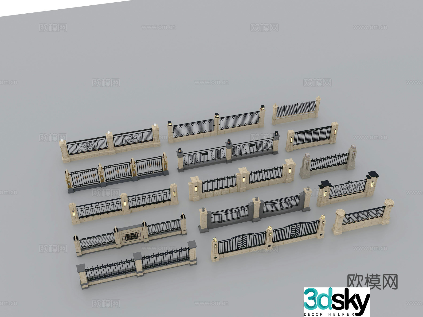 Jianou Wall 3D model