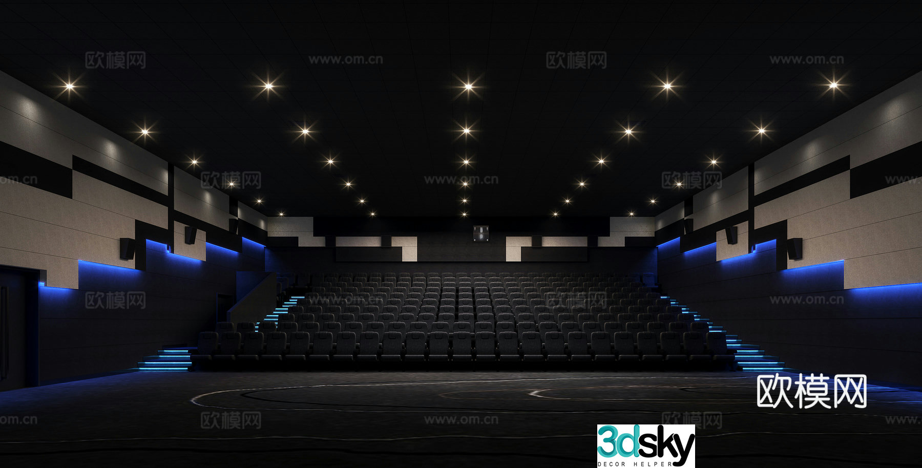 3D model of cinema