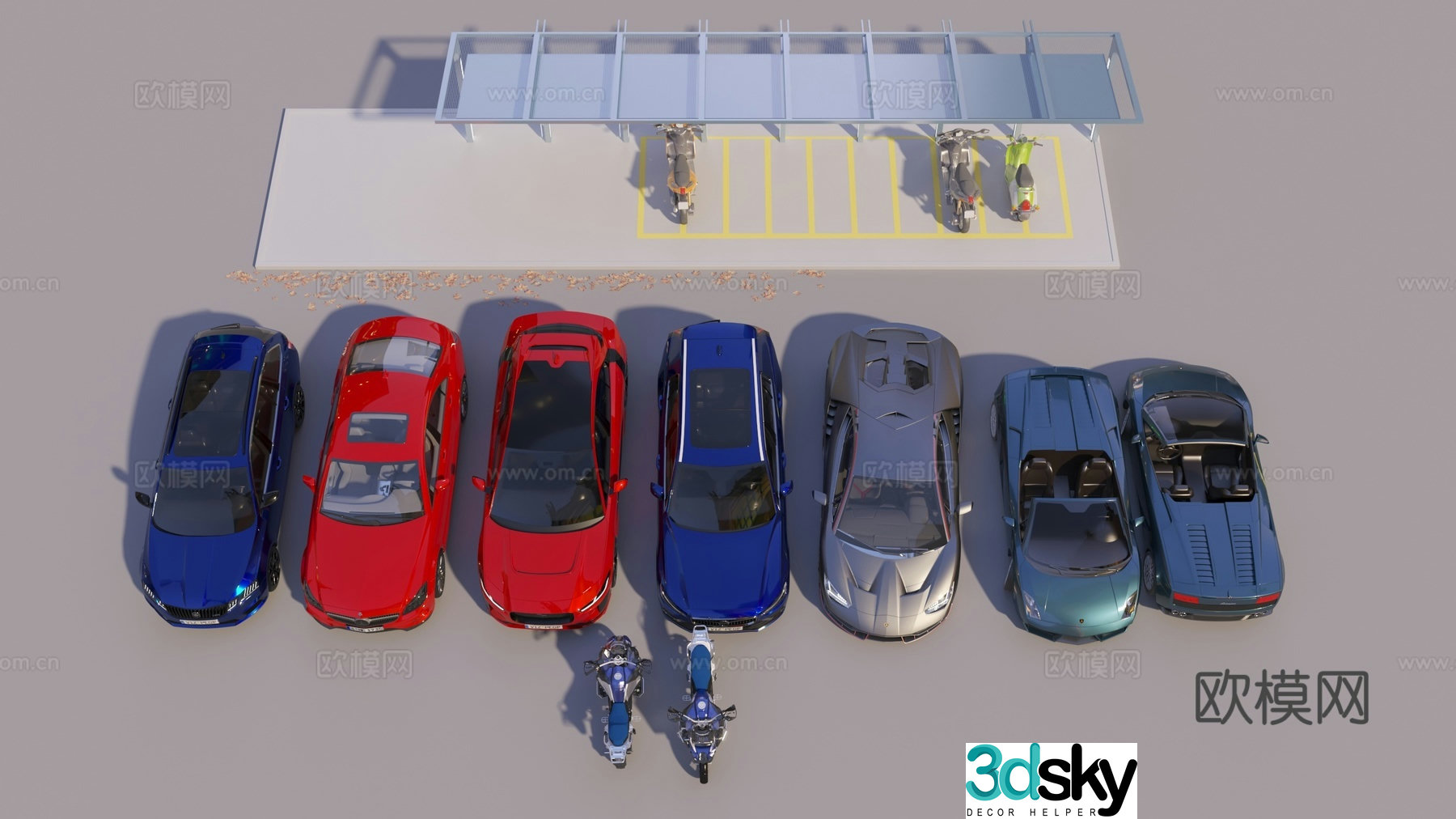 Hyundai car 3d model