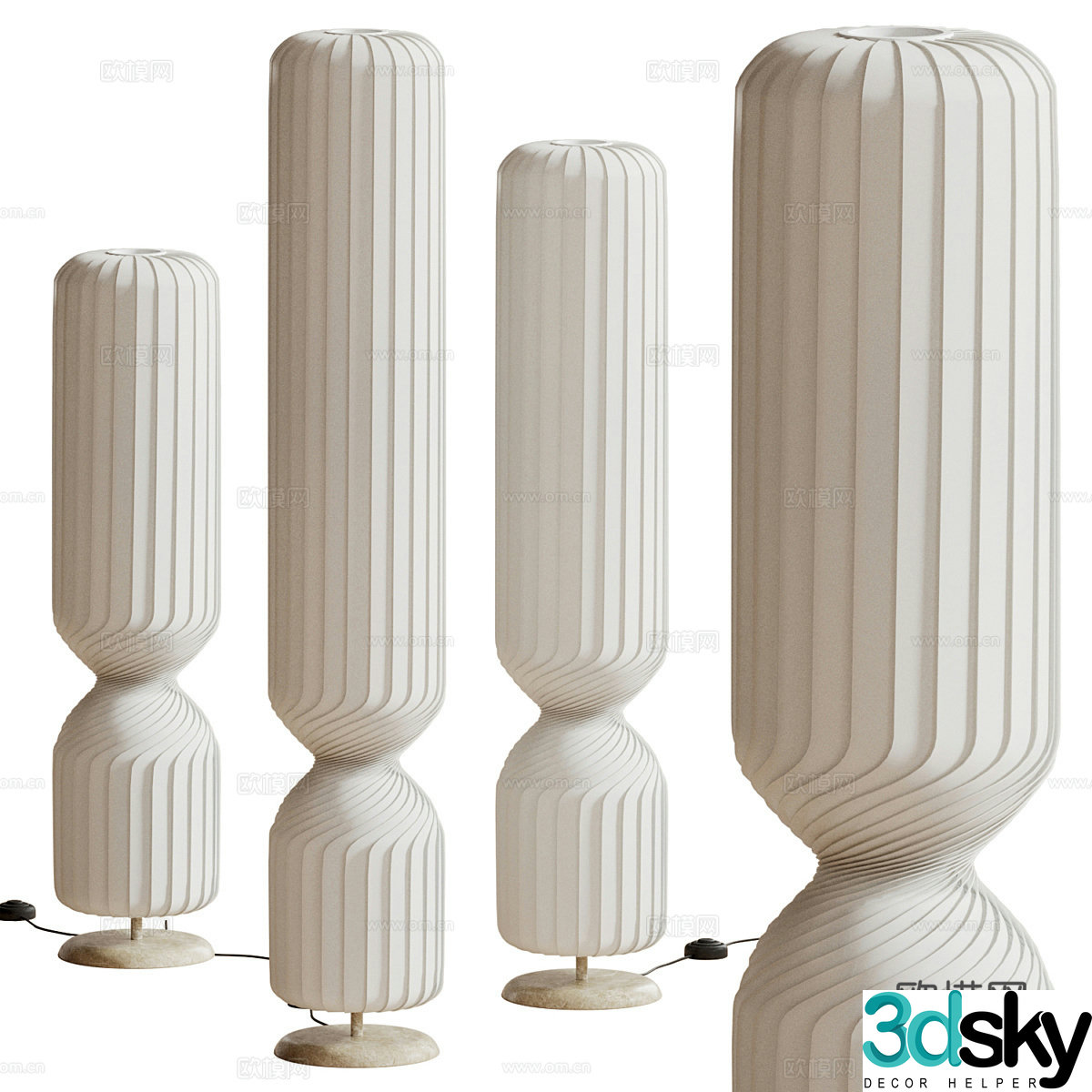 Floor lamp 3d model