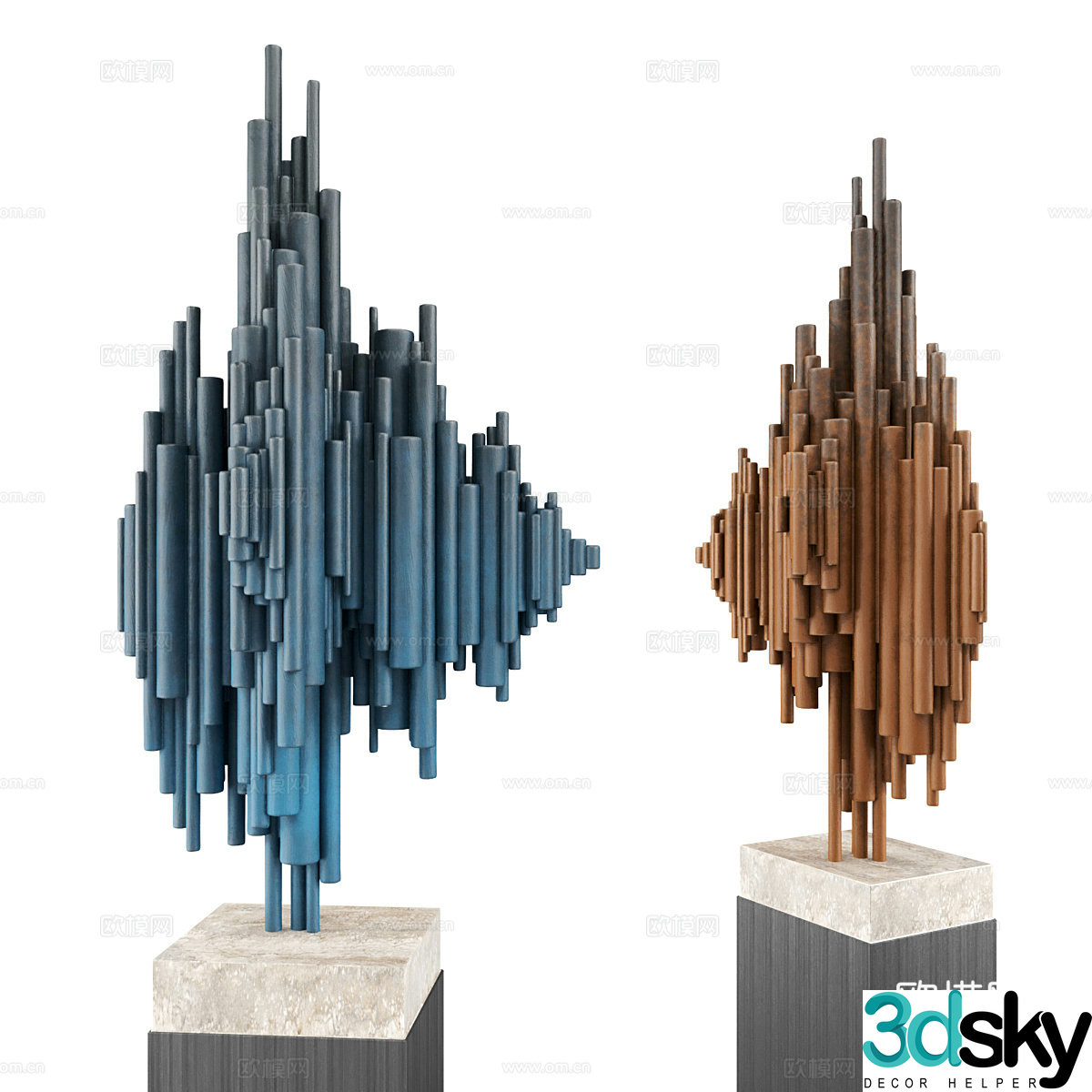 Sculpture engraving 3d model