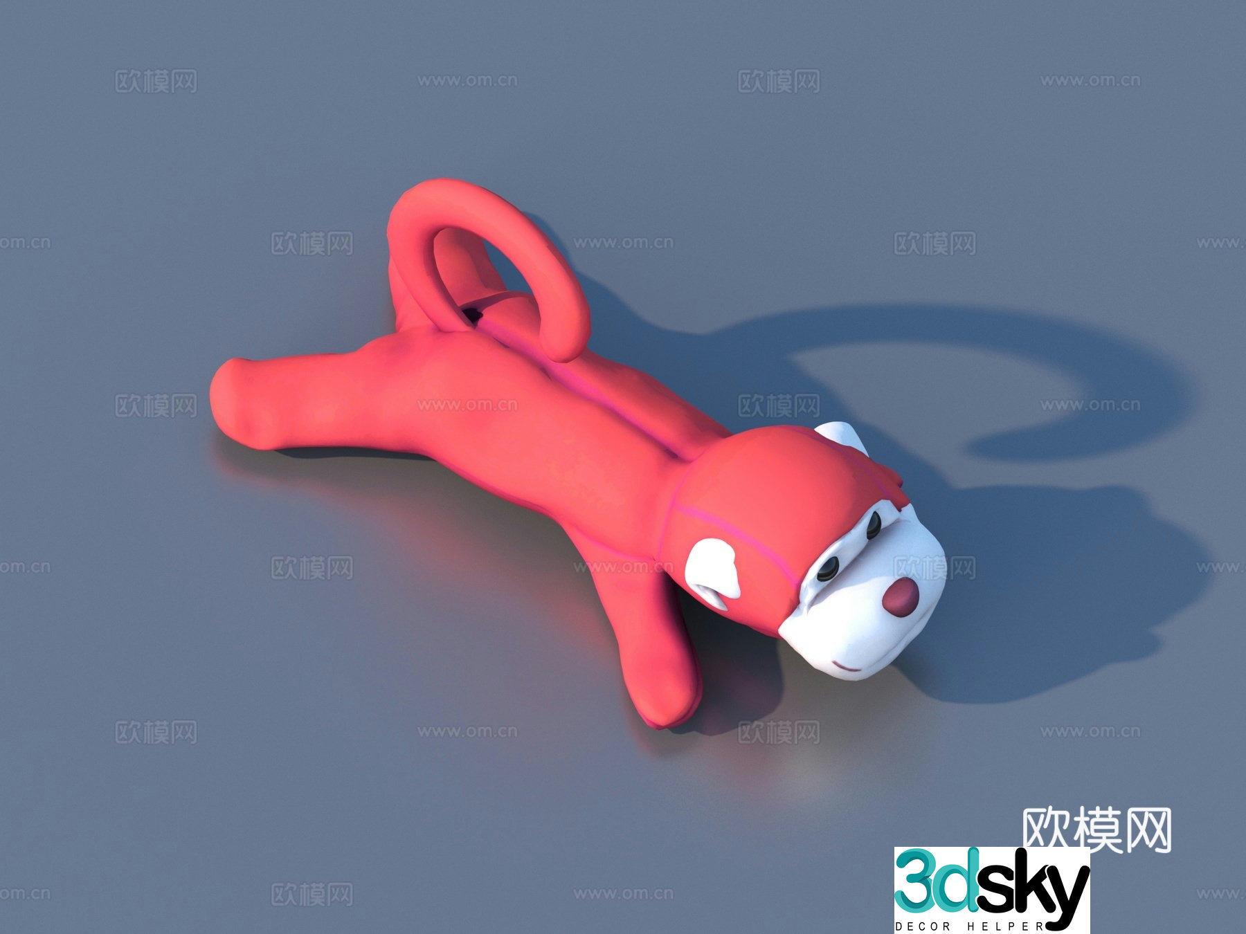 Dog Dog Toy Toy Dog Cartoon Dog 3d Model
