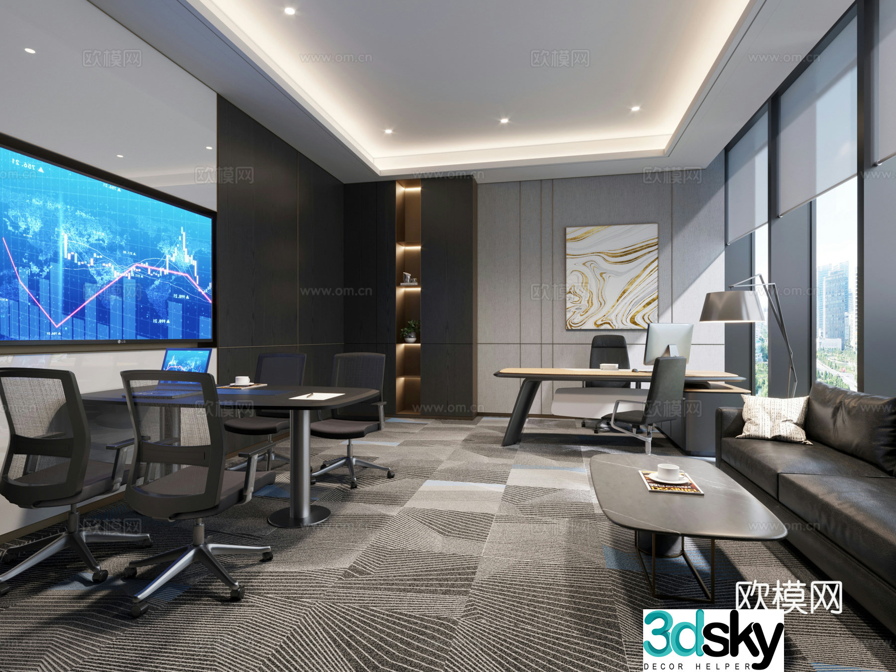 Manager’s Office 3D model