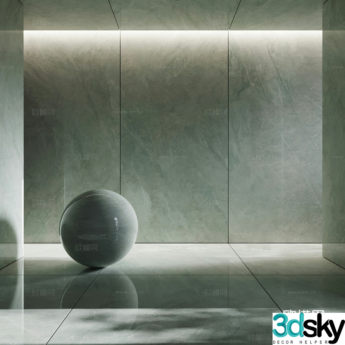 3d model of floor tiles