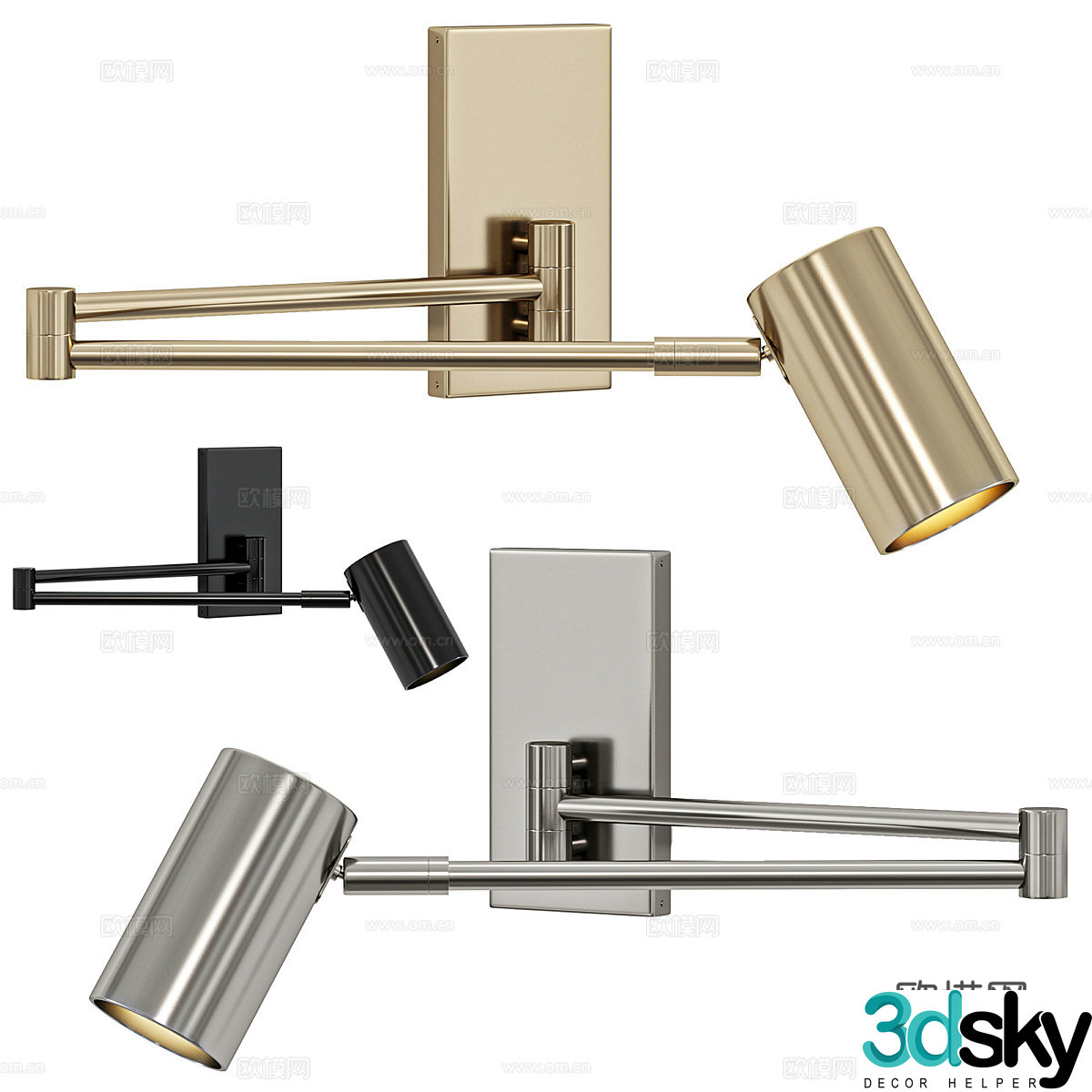Wall lamp 3d model