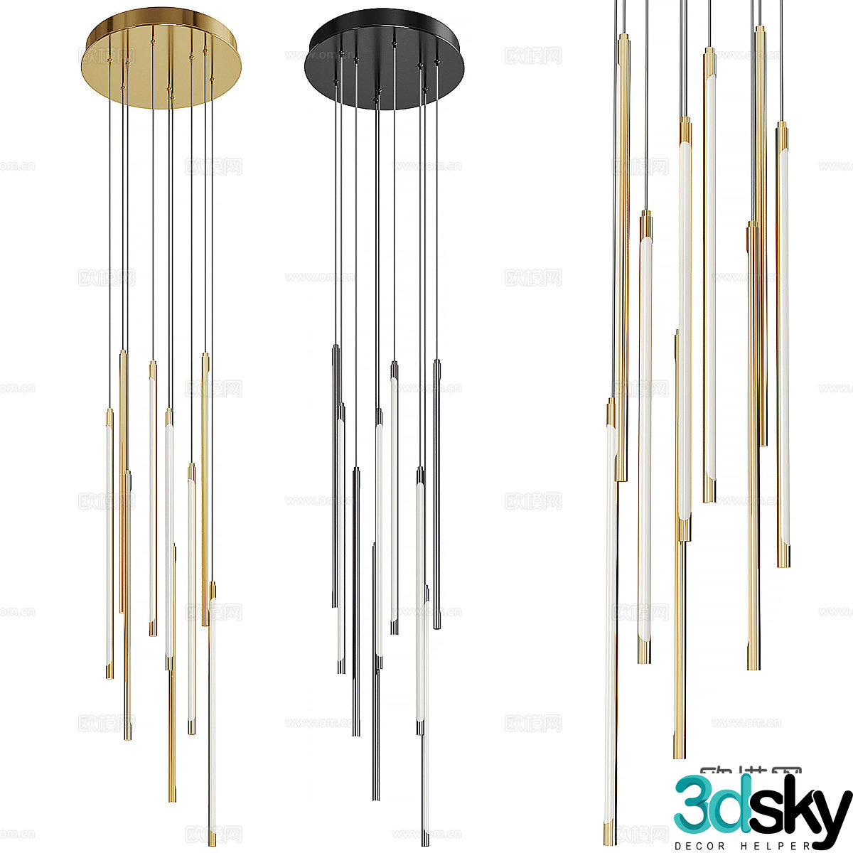 Chandelier 3d model