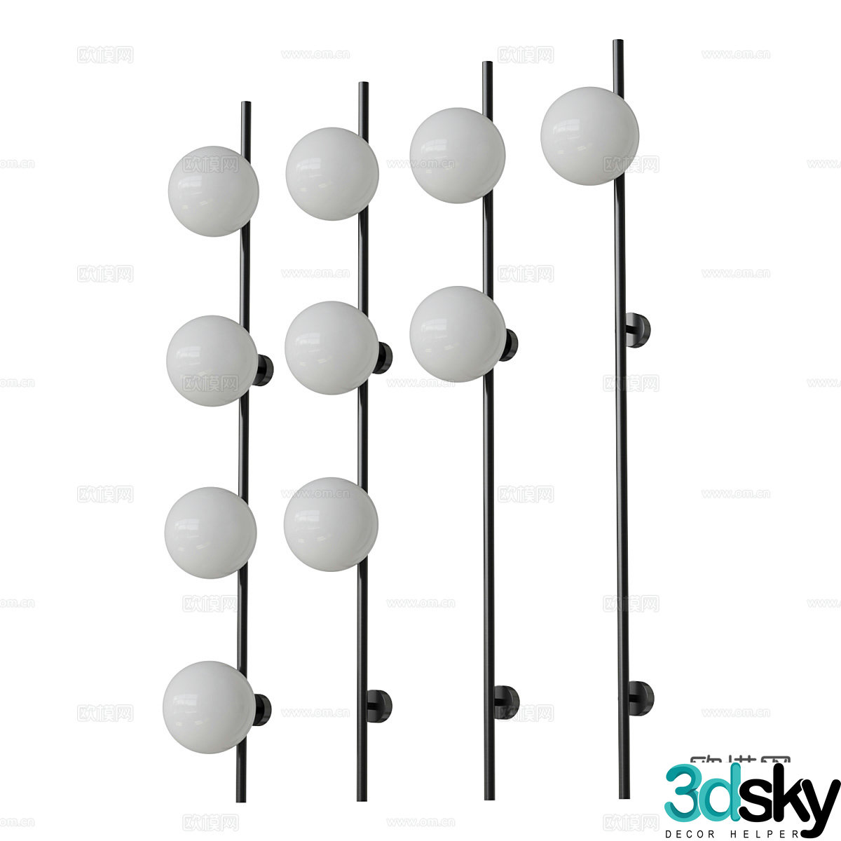 Wall lamp 3d model