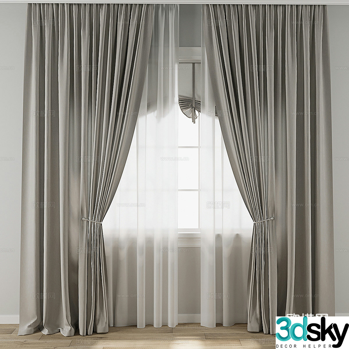 Curtain 3d model