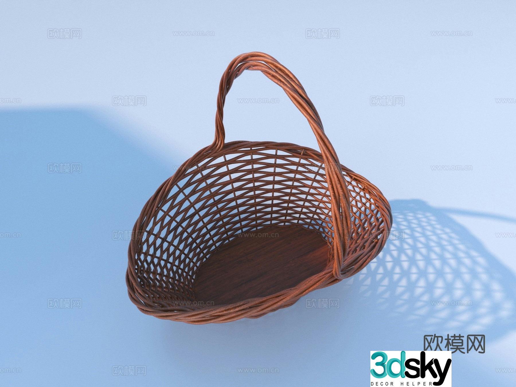 Vegetable basket Vegetable basket Storage basket Vinegar basket 3D model