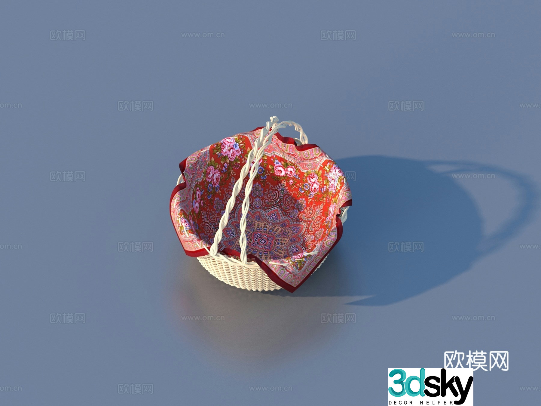 Vegetable basket Vegetable basket Storage basket Vinegar basket 3D model