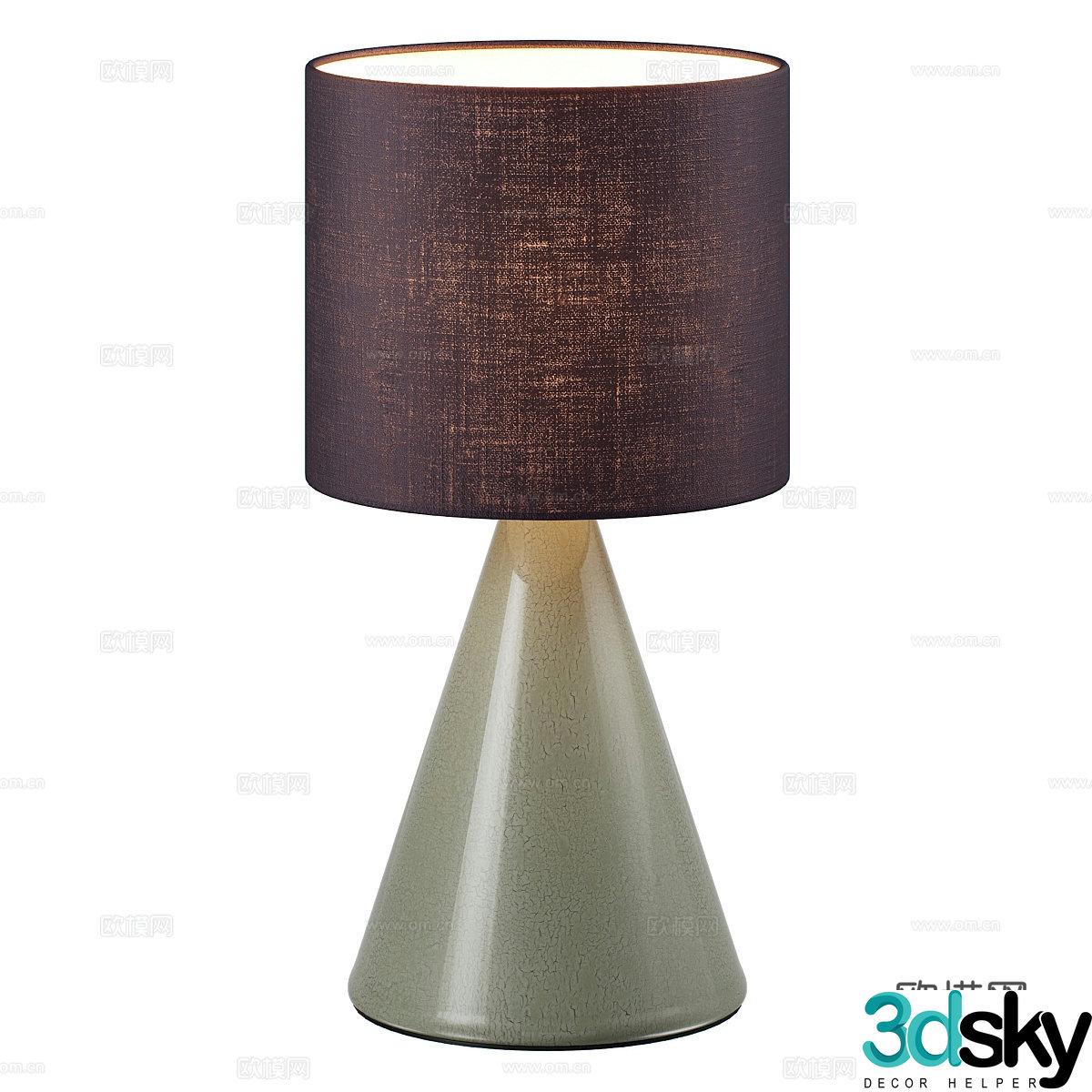 Modern desk lamp 3d model