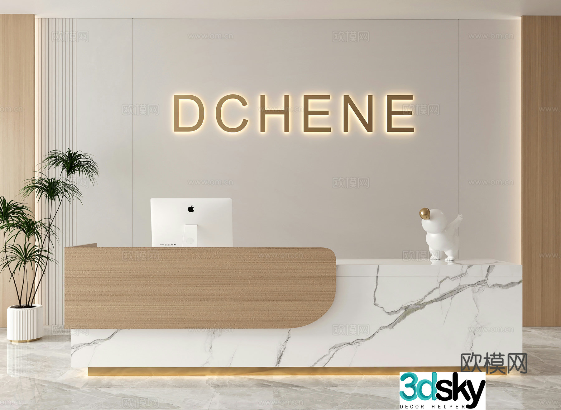 Hyundai front desk company front desk beauty salon front desk front desk front desk background image background background 3D model 3D model
