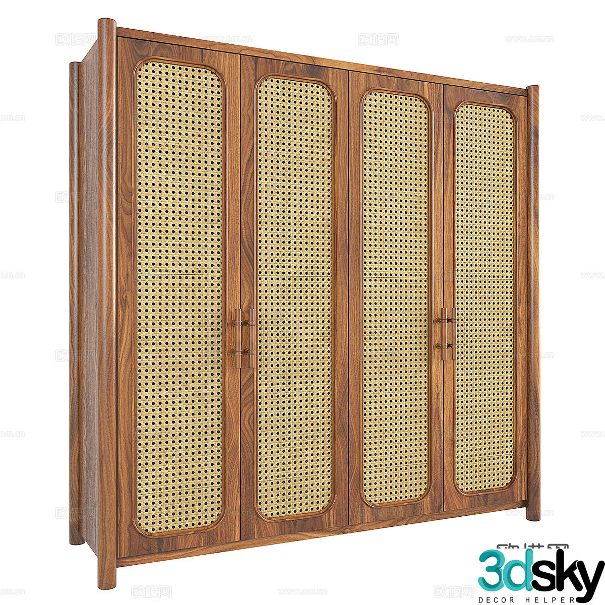Porch cabinet/side cabinet 3D model
