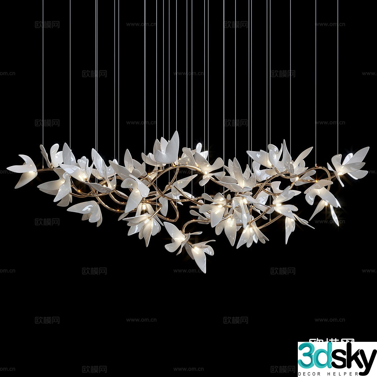 Chandelier 3d model