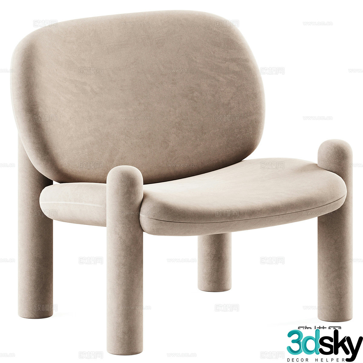 Armchair 3d model