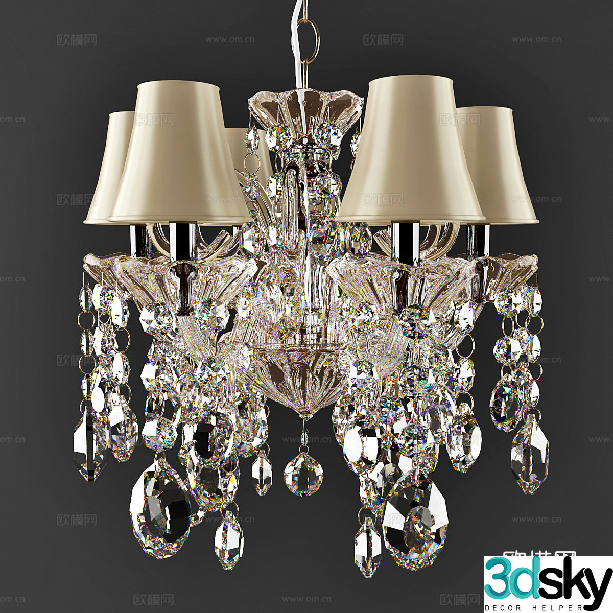 Chandelier 3d model