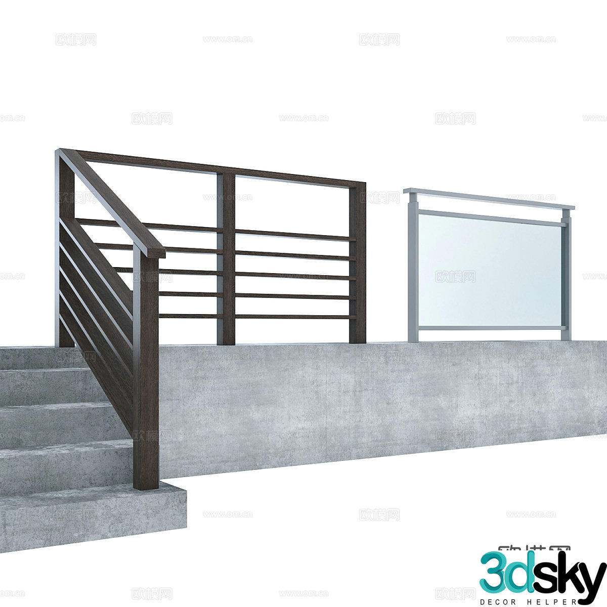 Handrail 3d model