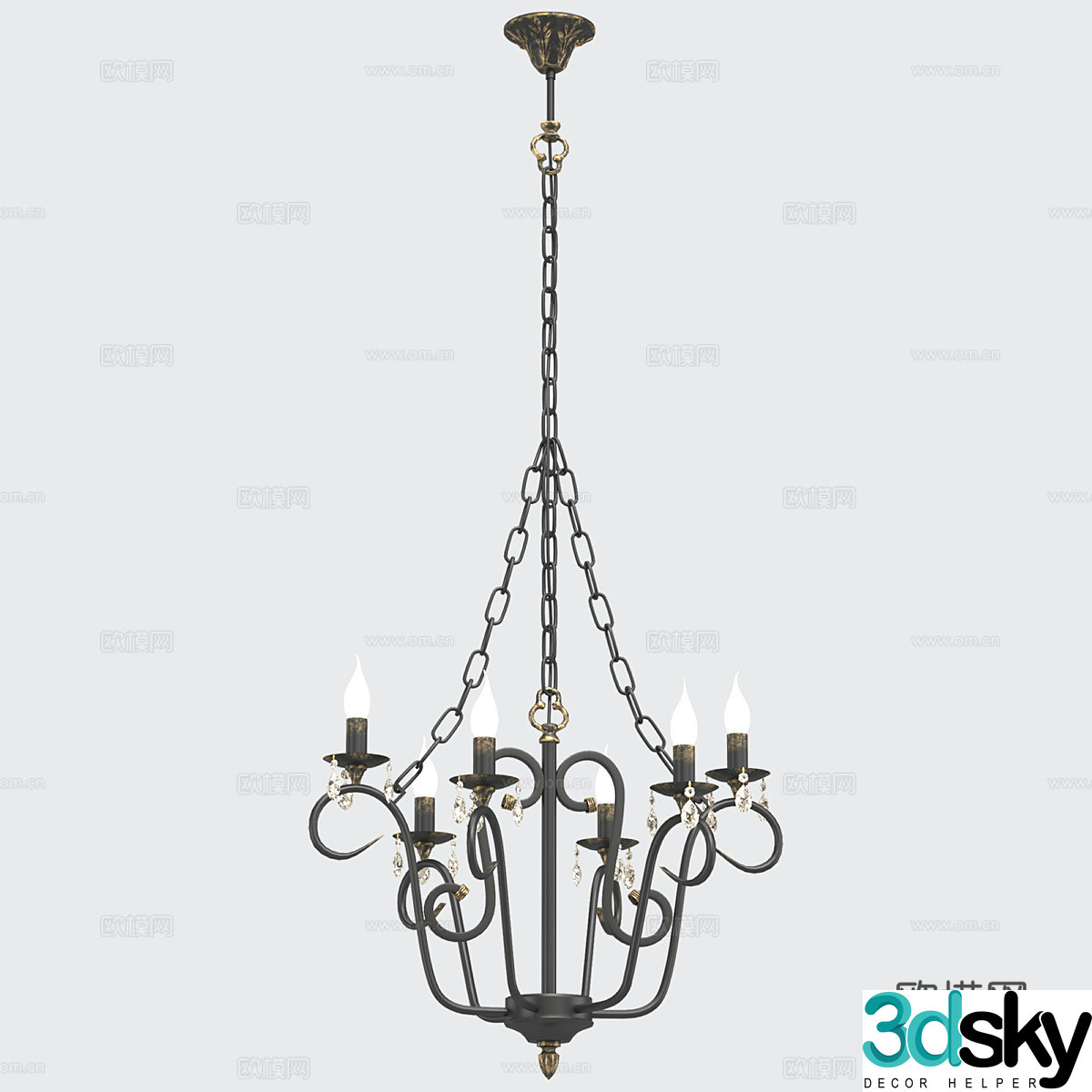 Chandelier 3d model