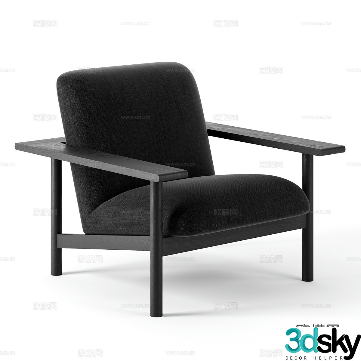 Leisure chair 3d model