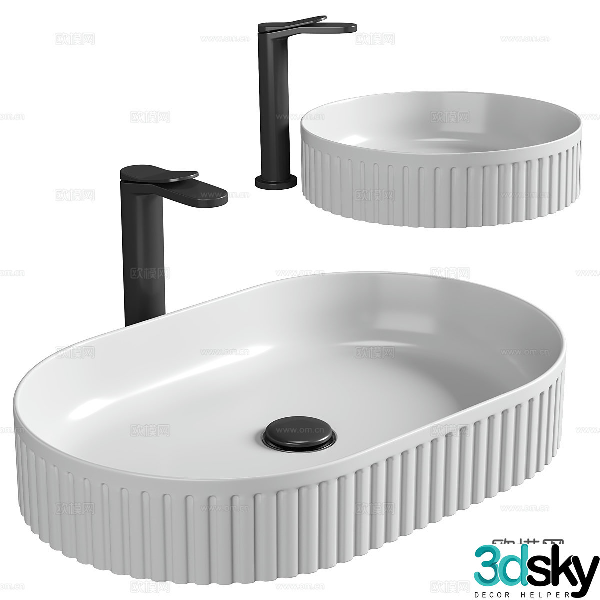 Wash basin 3d model