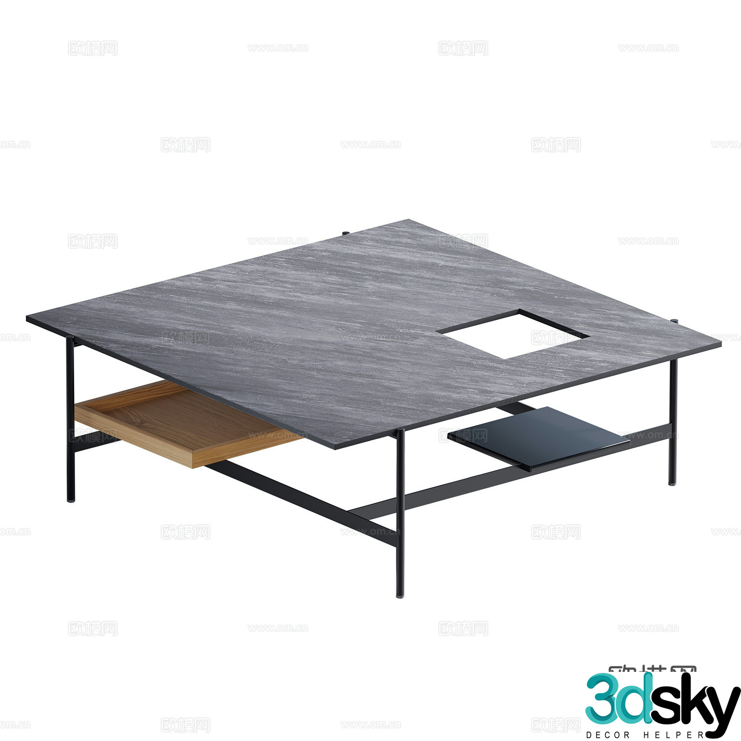 3D model of coffee table